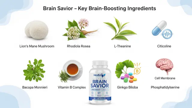 Brain Savior Reviews 2025: Honest Report on This Mindful Wellness Supplement 3 Brain Savior Ingredients