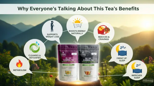 All Day Slimming Tea Reviews 2025. And How To Get It For FREE 3 All Day Slimming Tea Benefits