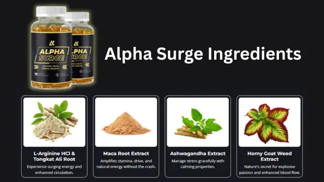 Alpha Surge Ingredients