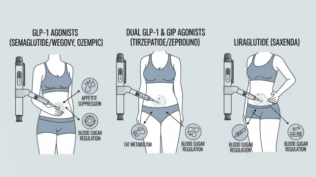 Weight Loss Injections. Side Effects, Best & Cheap Options. 3 Different Types Of Weight Loss Injections