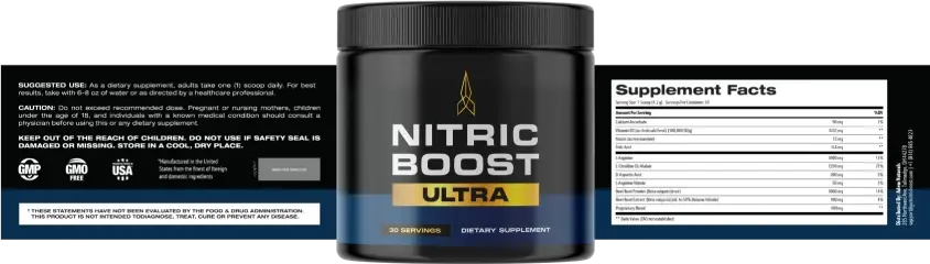 Nitric Boost Ultra Reviews 2025: Consumer Reports Complaints. 3 Nitric Boost Ingreients Fact