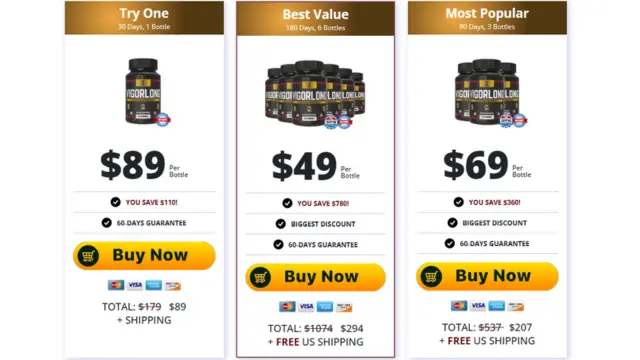 Vigorlong Price