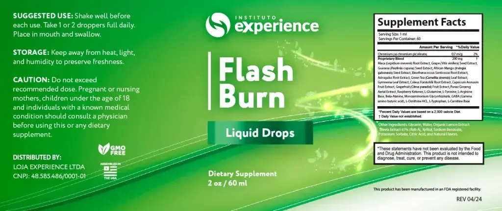 Flash Burn Reviews 2025. Is Liquid Weight Loss Drops Scam Or Legit? 5 Flash Burn Supplement Fact