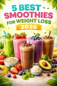 5 Best Smoothies for Weight Loss in 2026 (Free PDF Recipe Guide) 1 5 Best Smoothie Recipes For Weight Loss