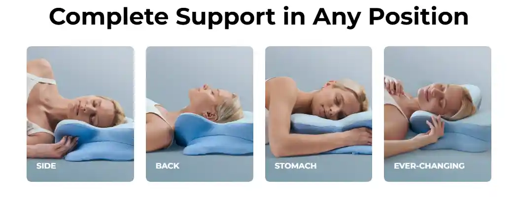 Derila Ergo Pillow Reviews & Complaints. Scam Claim Analyzed! 7 Derila Ergonomics Pillow Supports Every Position Sleep