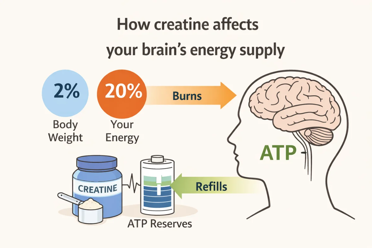 How Creatine Affects Brain