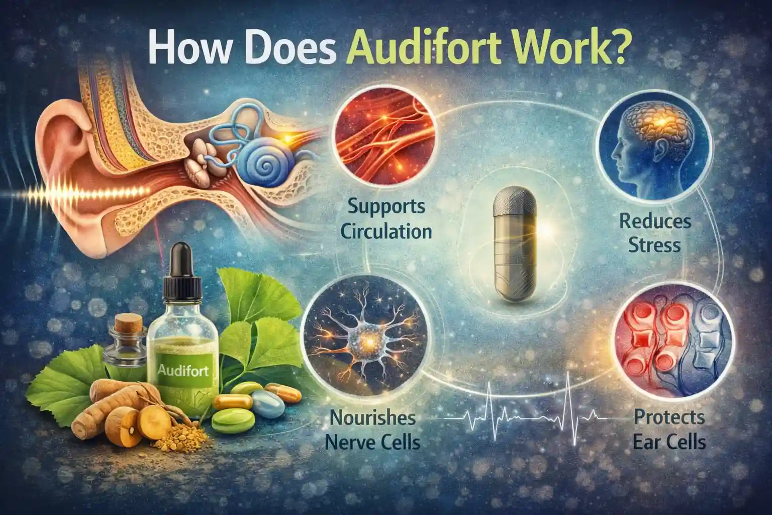 How Does The Audifort Supplement Works For Hearing Loss