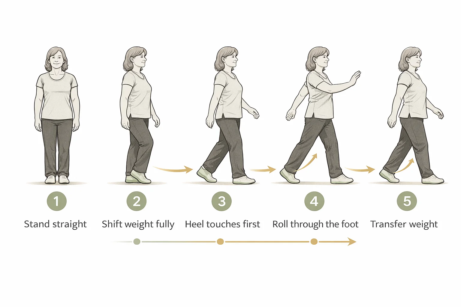 Tai Chi Walking for Weight Loss. Free PDF Workout Plan. 1 How To Do Tai Chi Walking For Beginners
