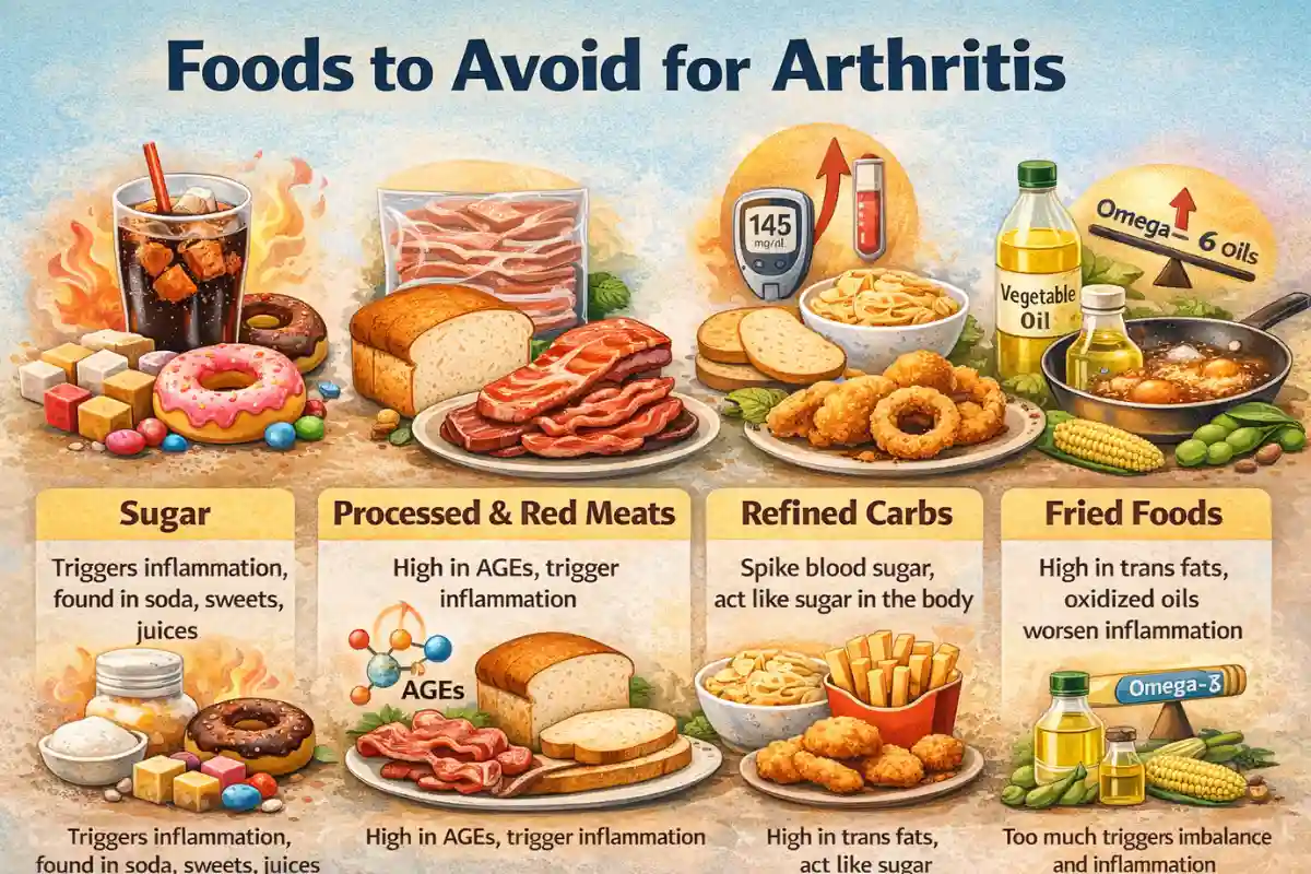 Avoid These Foods For Arthritis