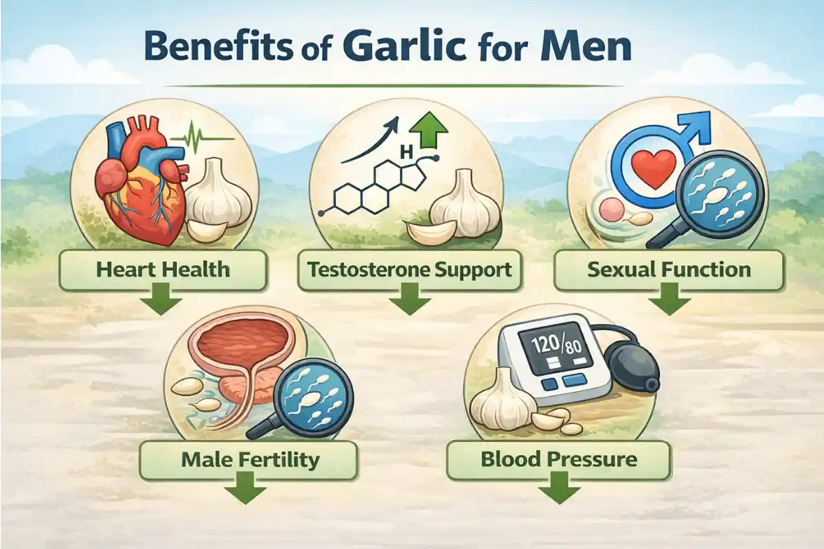 Benefits Of Garlic For Men
