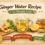 Ginger water recipe for weight loss