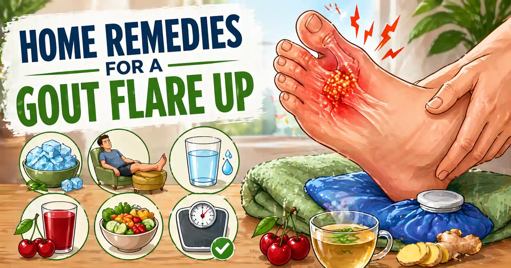 Home Remedies For Gout Flare Ups