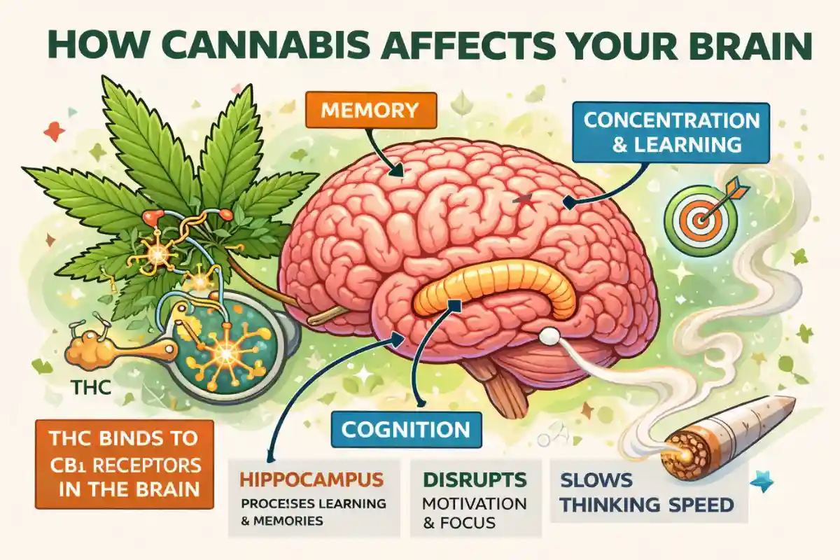 What Does Cannabis Do to Your Memory and Brain? 2 How Cannabis Affect Your Brain