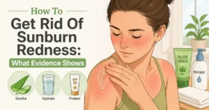 How To Get Rid Of Sunburn Redness