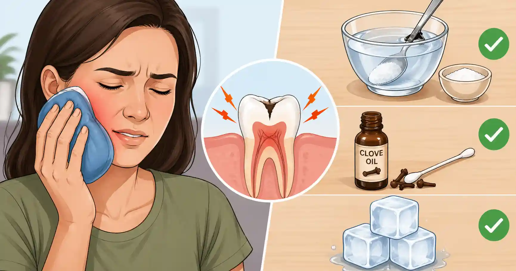 How to Stop Tooth Pain Fast at Home