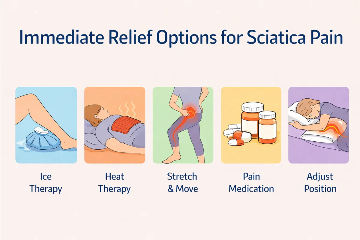 Immediate Relief Options For Sciatica Pain