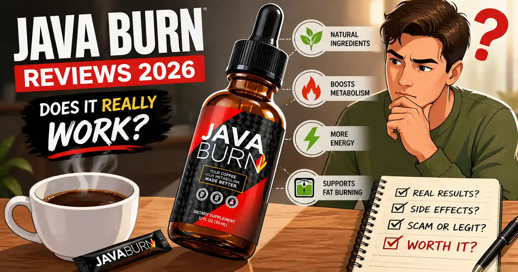 Java Burn Reviews. Does The Coffee Trick Work