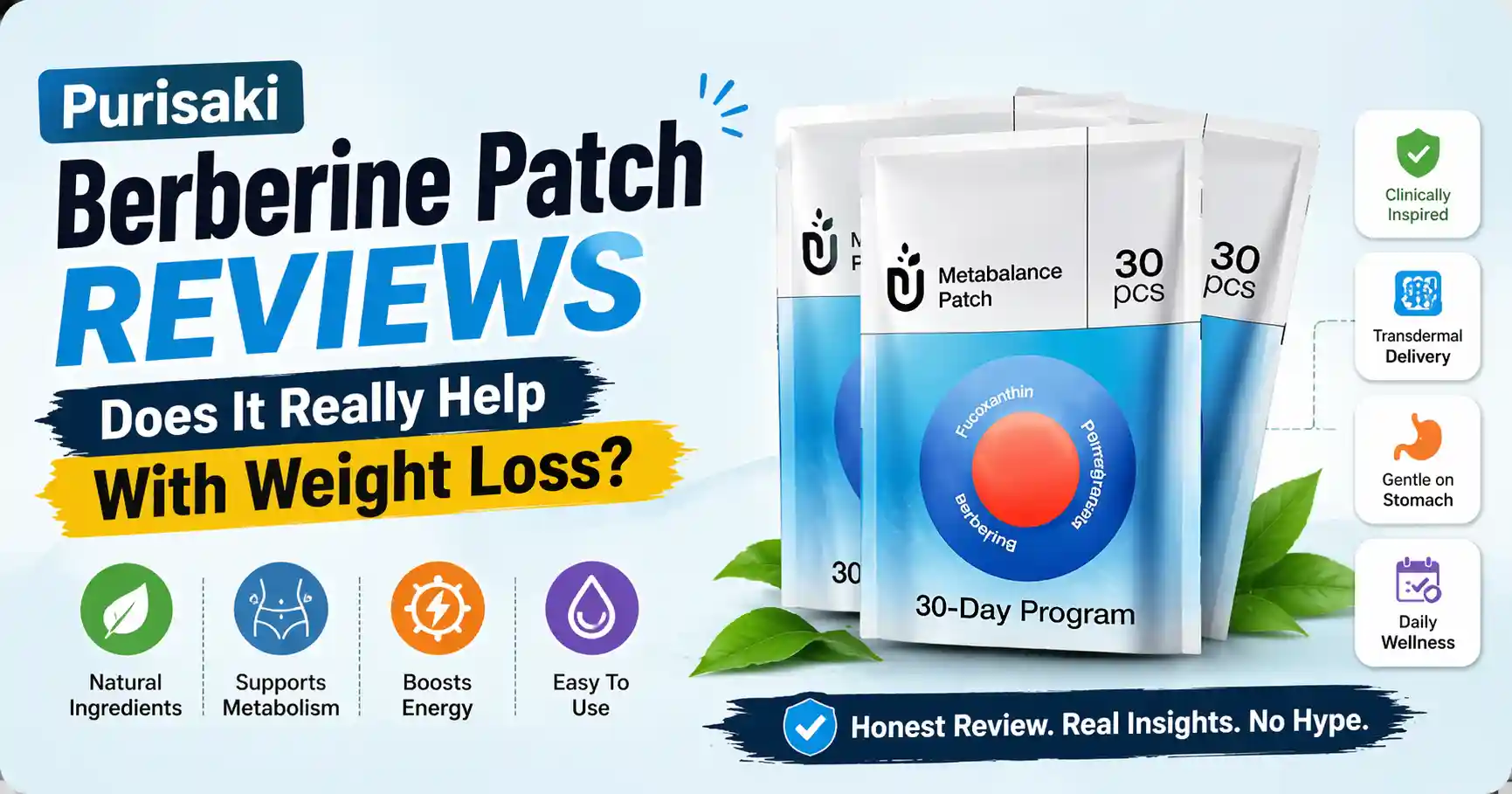 Purisaki Berberine Patch Reviews