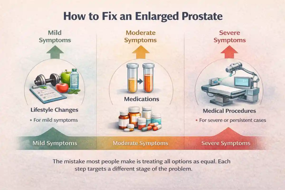 How to Fix an Enlarged Prostate: Causes, Treatments, and What Actually Works 2 Simple Ways To Treat An Enlarged Prostate