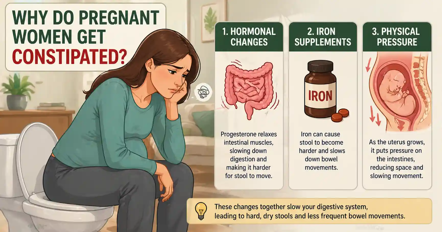 Why Do Pregnant Women Get Constipated