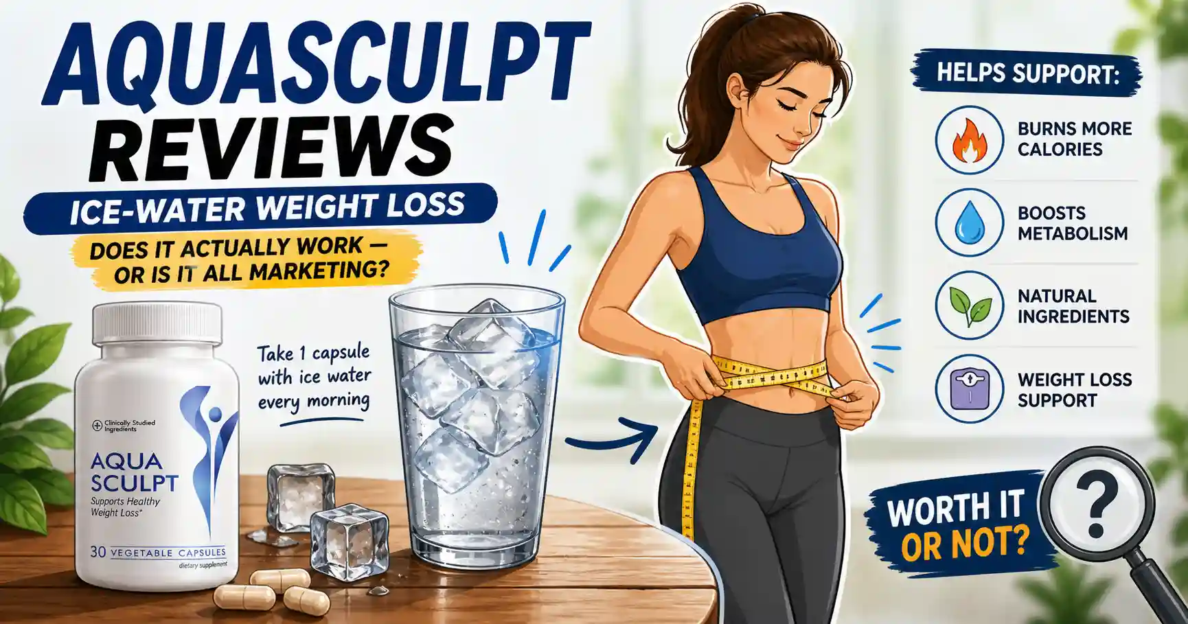 AquaSculpt Reviews weight loss infographic