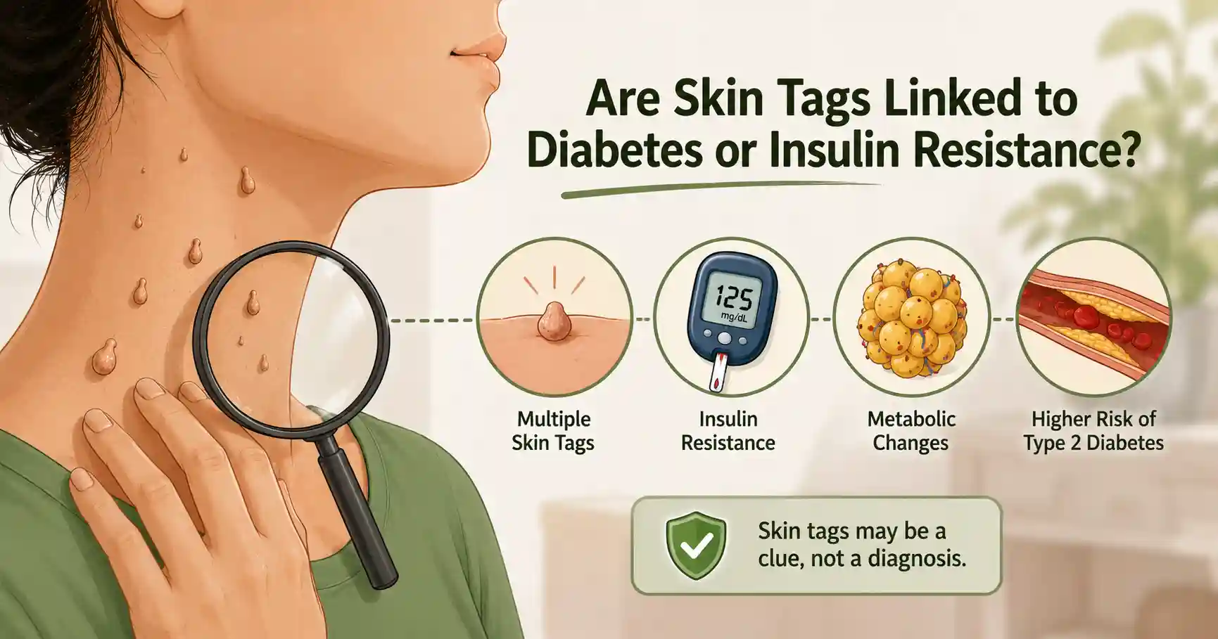 Are skin tags a diabetes indicator