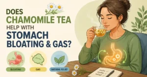 Chamomile Tea Help With Stomach Bloating & Gas