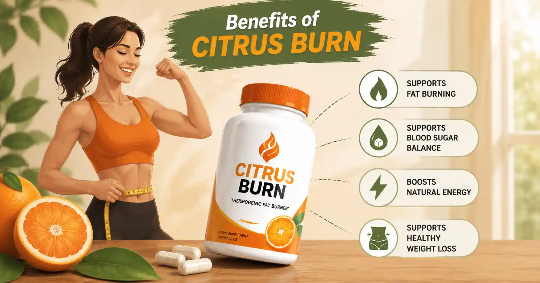 Citrus burn supplement benefits