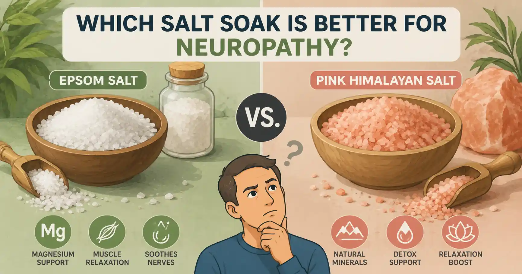 EPSOM Salt VS Himalayan Pink Salt