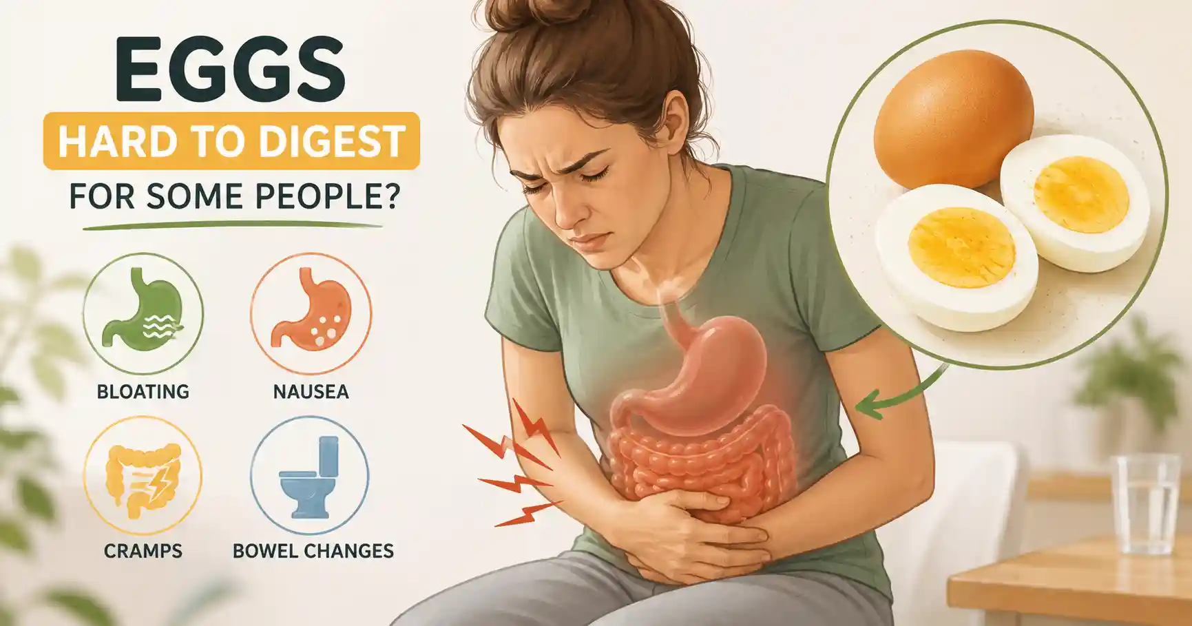 Eggs and digestive discomfort explained