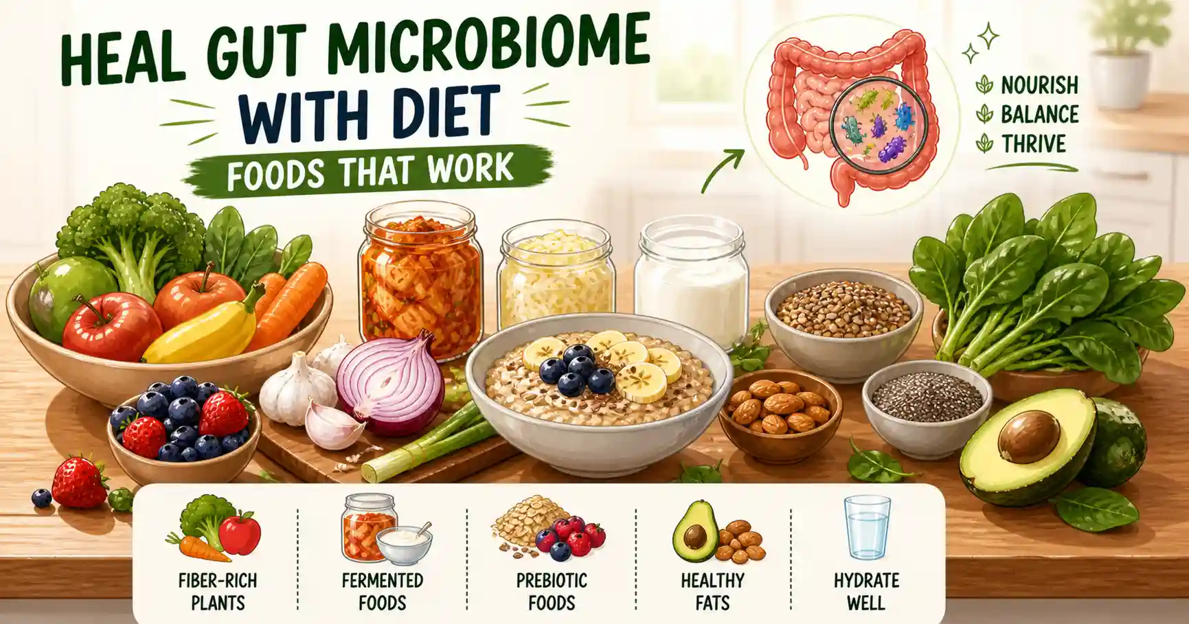 Heal your gut with food choices