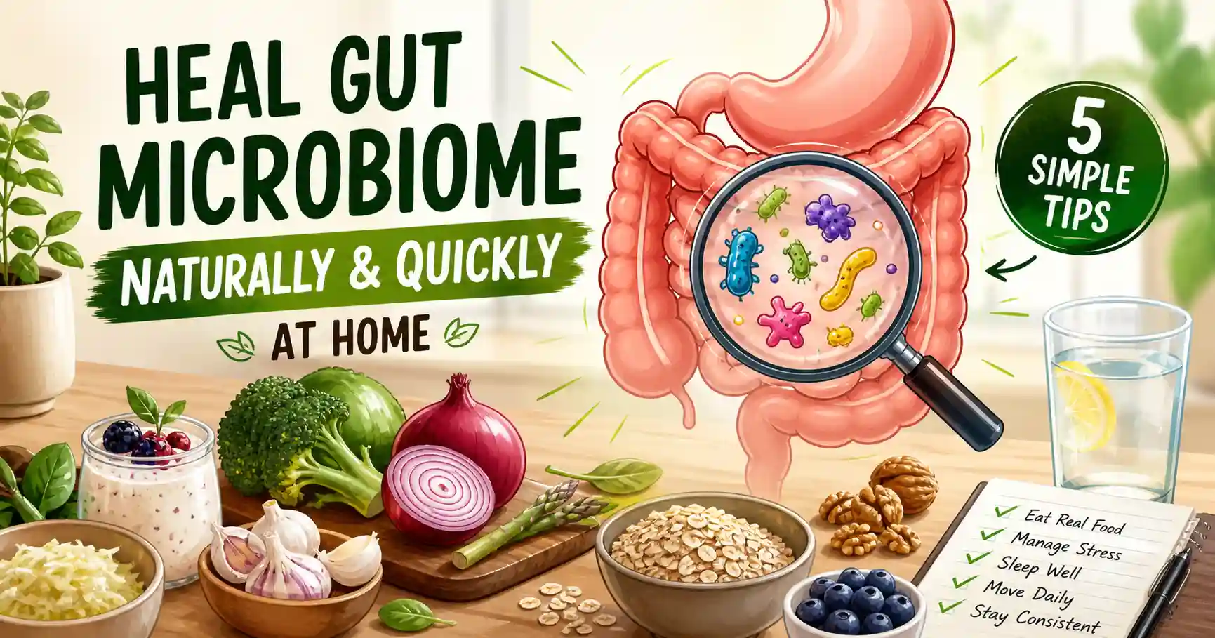 Healthy gut tips for vibrant living