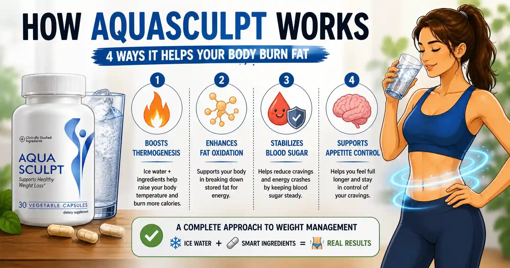 How Aquasculpt boosts weight management