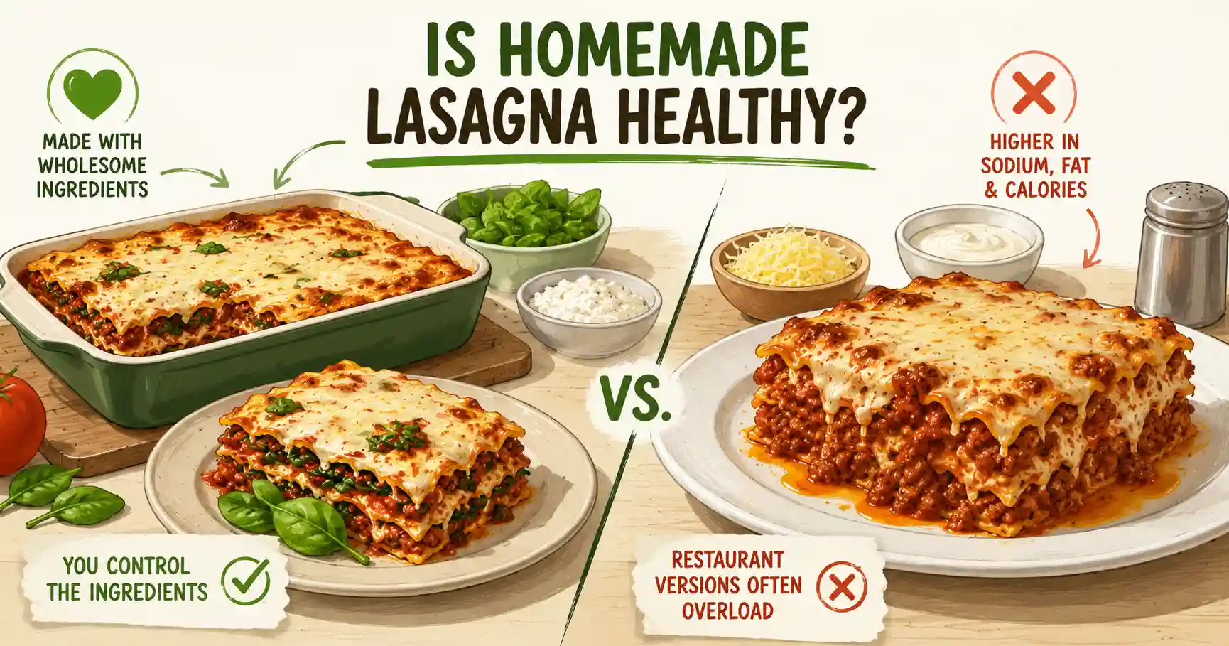 Is Homemade Lasagna Healthy