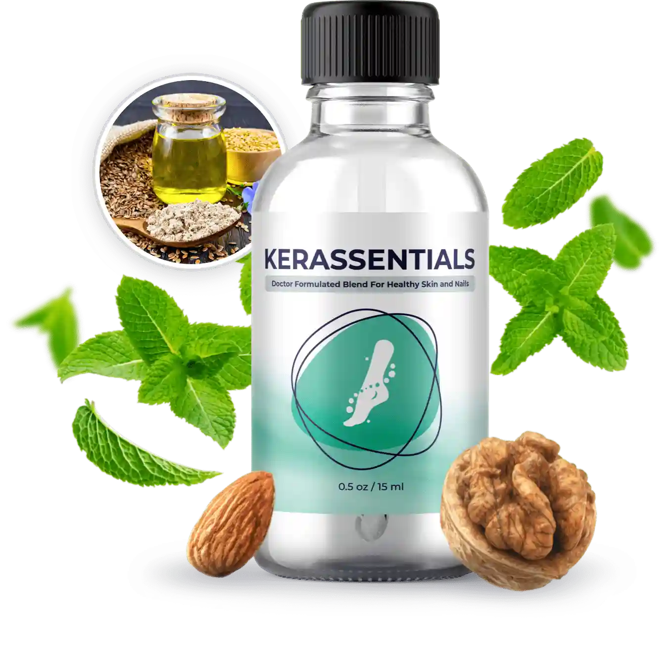 Kerassentials Oil Bottle