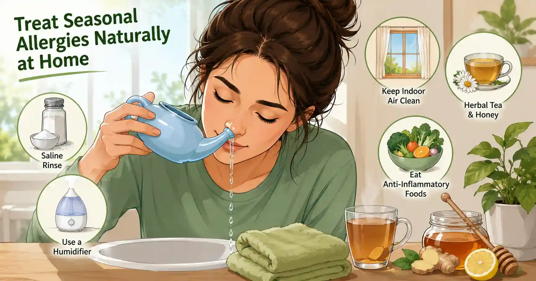 Natural remedies for seasonal allergies