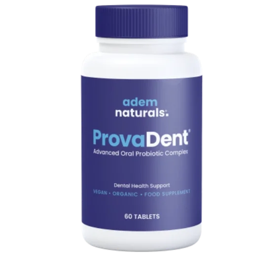 ProvaDent oral probiotic supplement bottle