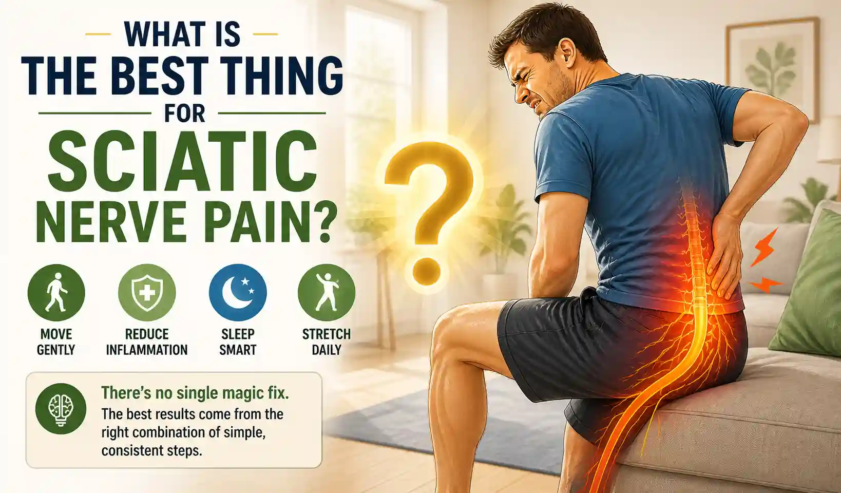Sciatica nerve pain relief tips