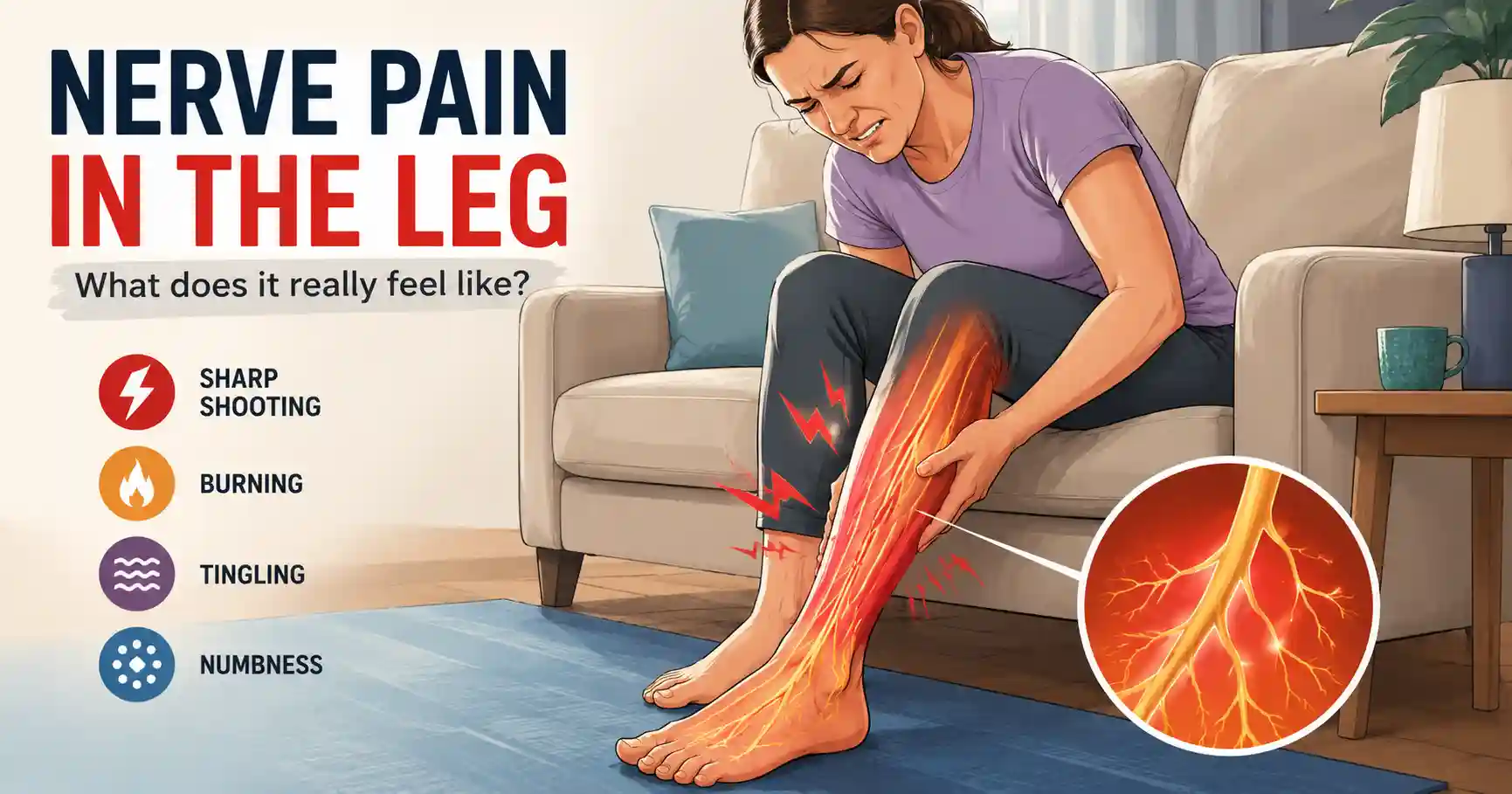 Understanding leg nerve pain symptoms