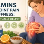 Vitamins for joint pain and stiffness relief