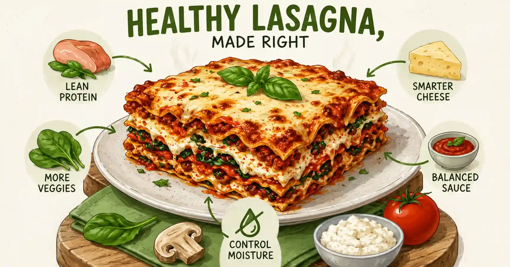 What Makes Lasagna Healthy Without Ruining It