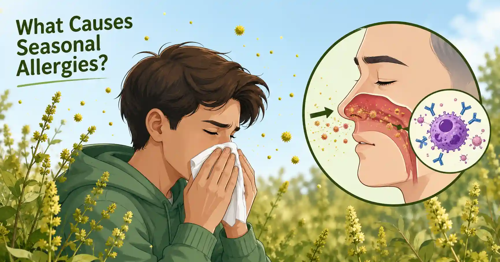 What causes seasonal allergies