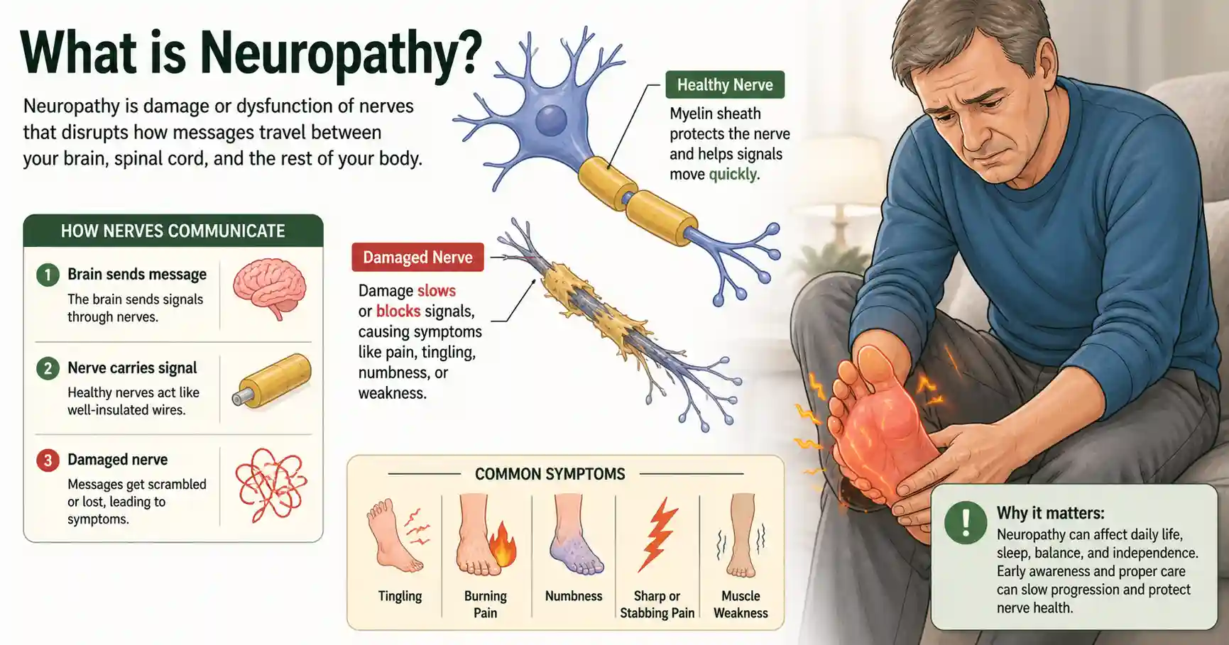 What is neuropathy Understanding nerve damage