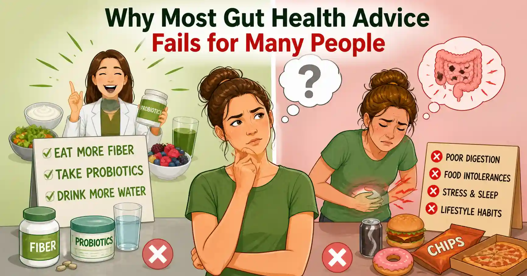 Why gut health advice often fails
