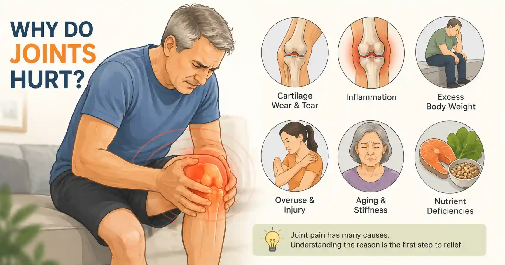 Why joints hurt and how to help