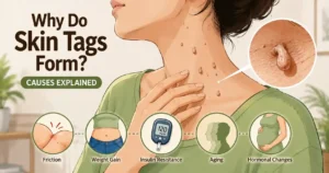 Why Do Skin Tags Form? Causes Explained. 3 Why skin tags form causes explained