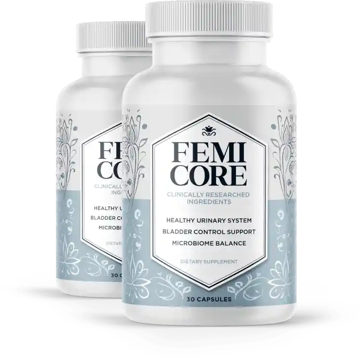 FemiCore Reviews 2026: Does It Actually Stop Bladder Leaks? 1 Femicore Bottle