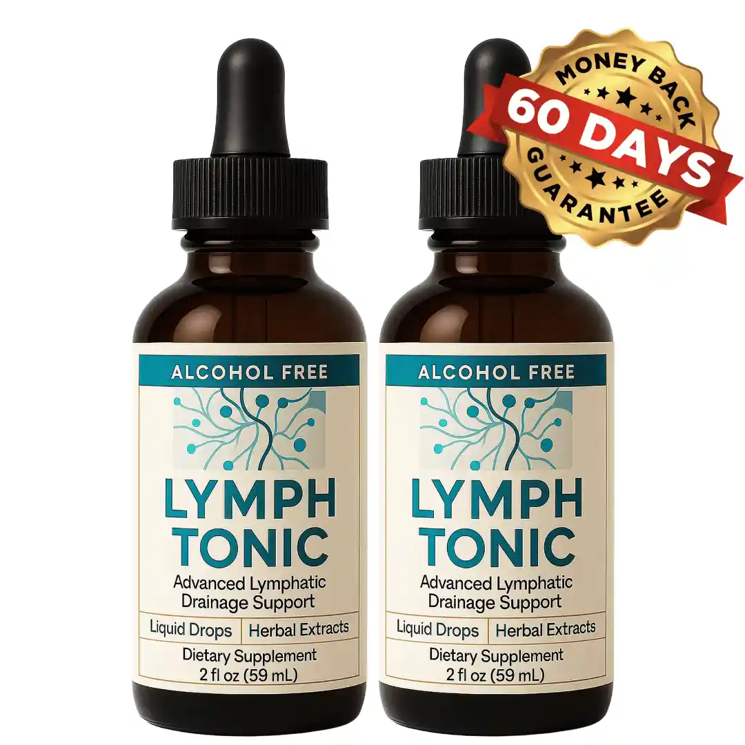 Lymph Tonic Supplement Bottles