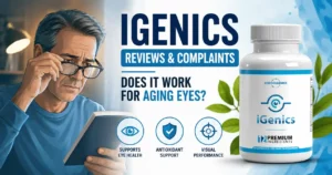 iGenics Reviews & Complaints. Does It Work for Aging Eyes? 1 iGenics Reviews For Eyes
