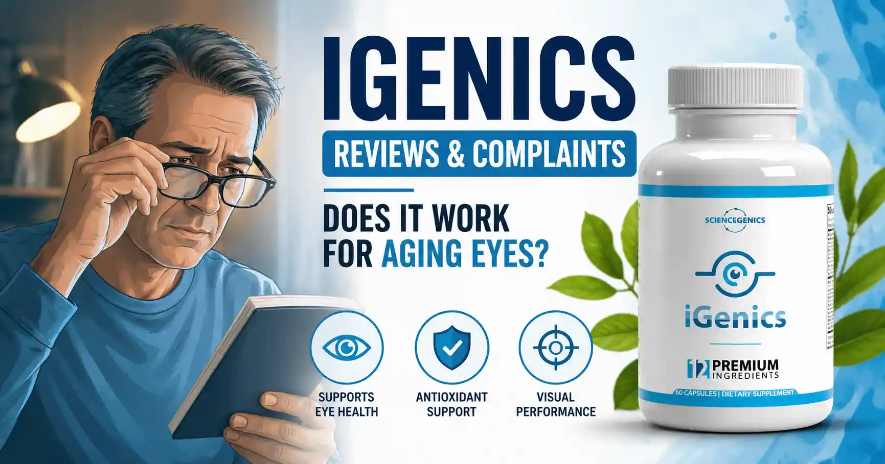 iGenics Reviews For Eyes